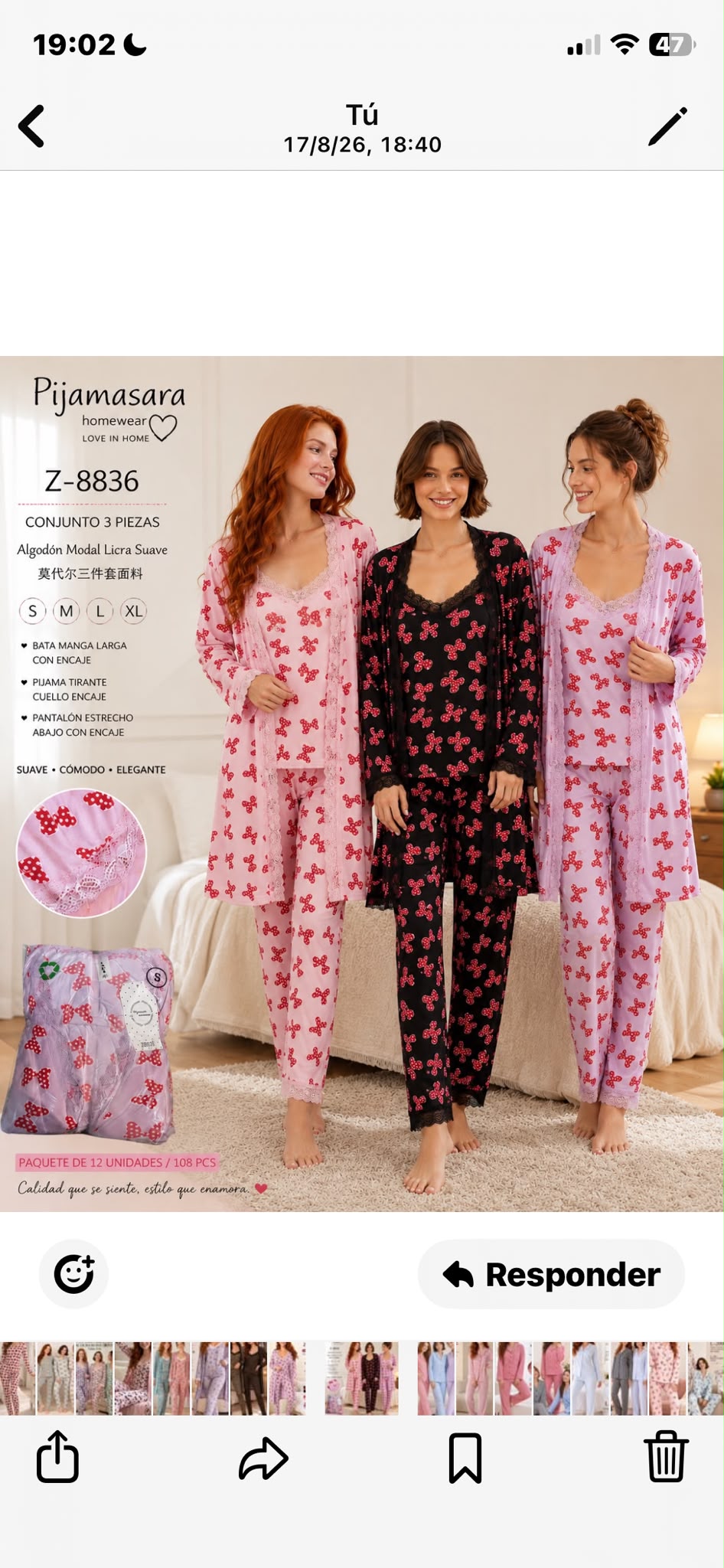 pijama Lazo